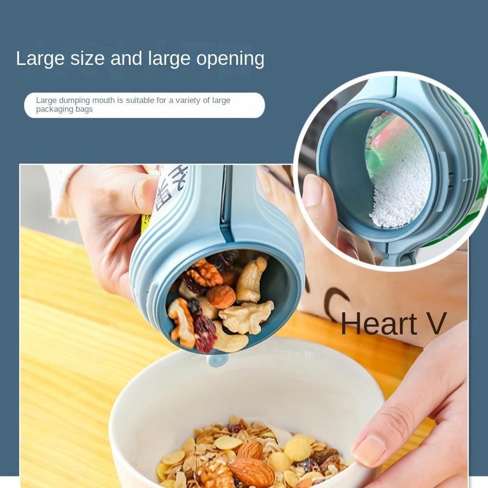 New Kitchen Gadgets Food Storage Bag Clip Multipurpose Moisture-proof Sealing Clip with Cap Bag Clip Home