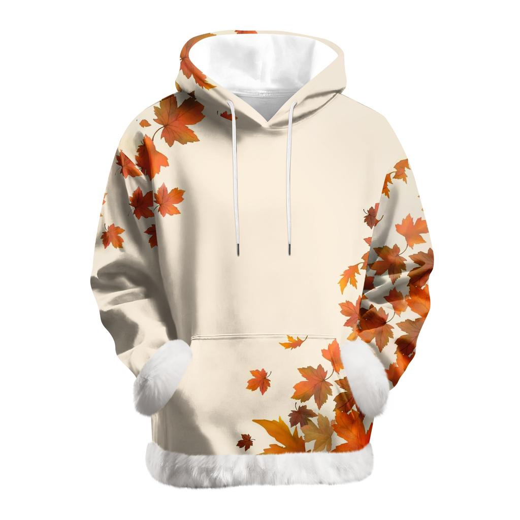 Dam Casual Mode Tryck Långärmad Huvtröja Topp