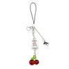 Nana & Hachi Matching Phone Chain Charms Red Pink Strawberry Bow Key Ring Anime Inspired Y2K Keychains Accessory Girlfriend Gift