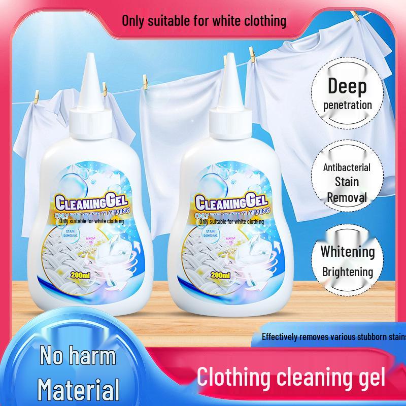 White Clothing De-Yellowing and Mold Stain Remover Bleach