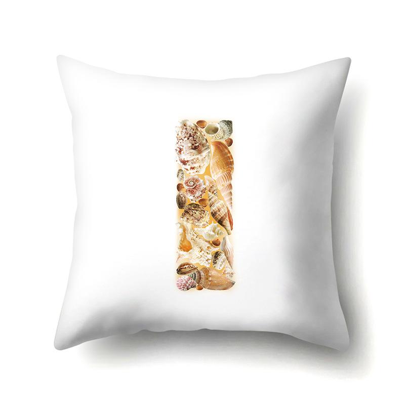 Polyester Pillowcase Automobile Decoration Home 26 English Letter Printed Pillowcase
