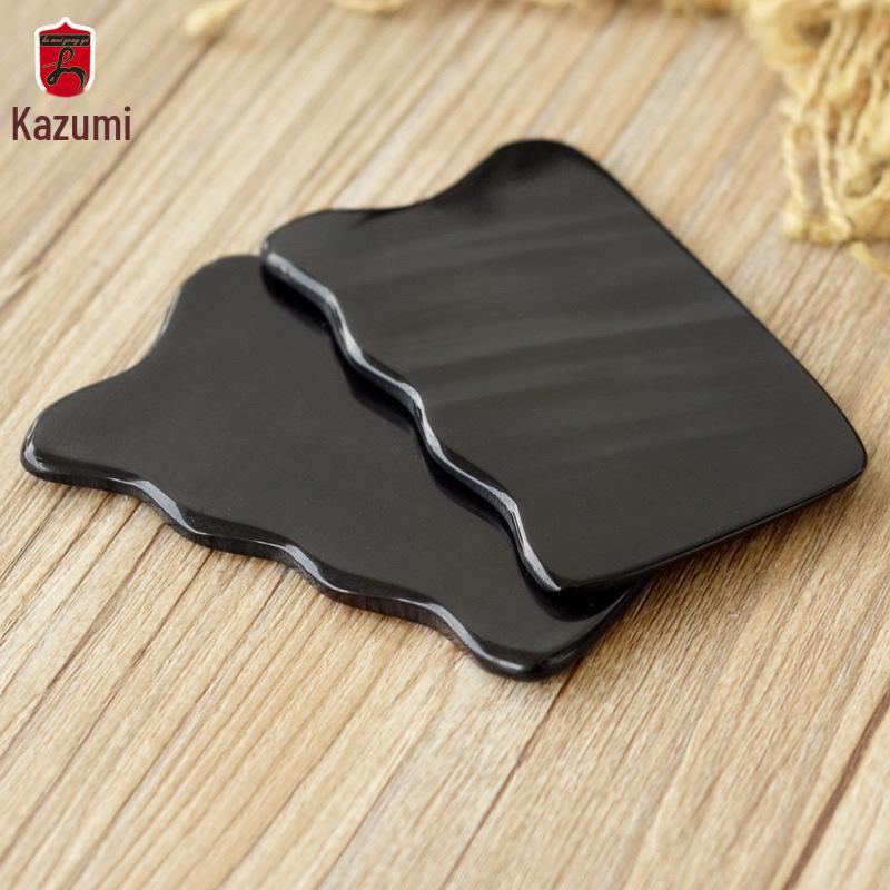 

Оригинальная многофункциональная массажная доска Black Horn для здоровья и красоты wavy scraper blade, 9.5cm length чёрный