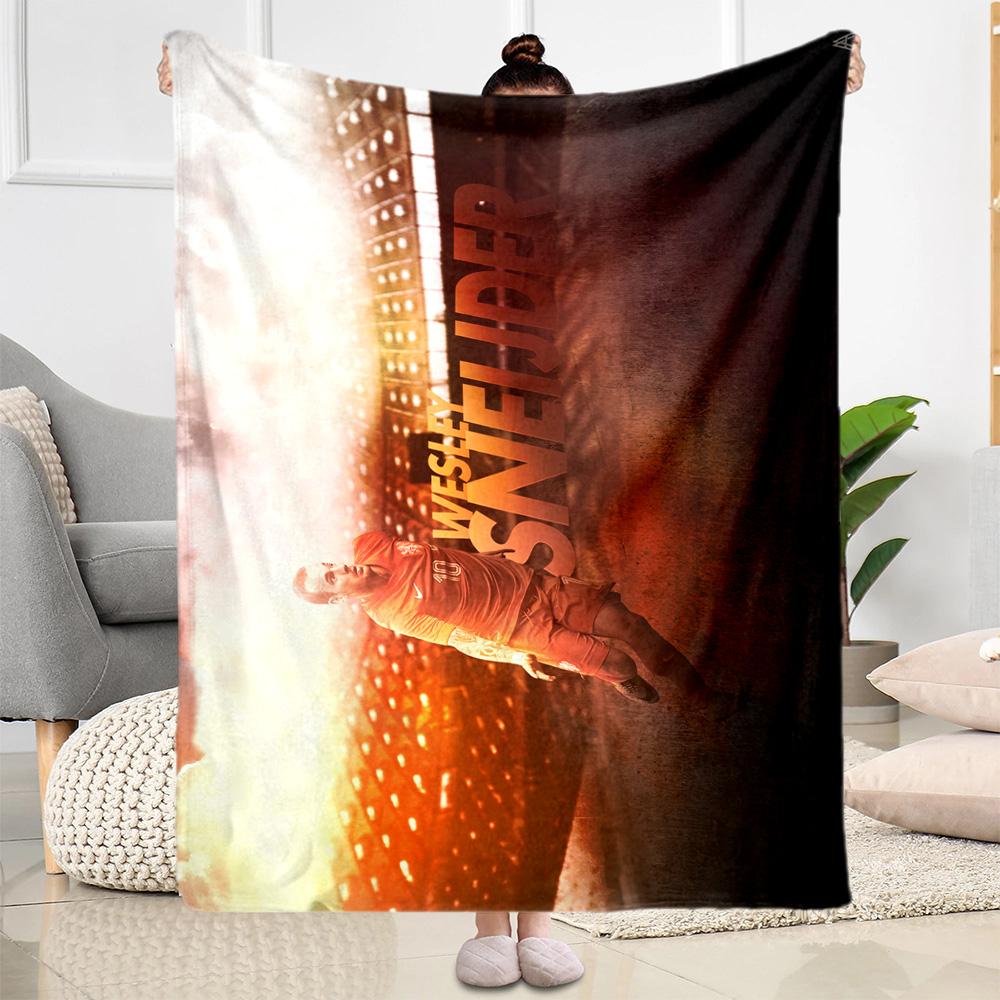 Goalkeeper Action Blanket Warmthful Decor Perfect for Office Chair Seaside Chair for All Occasions Playful Design Birthday Christmas Gift Blanket