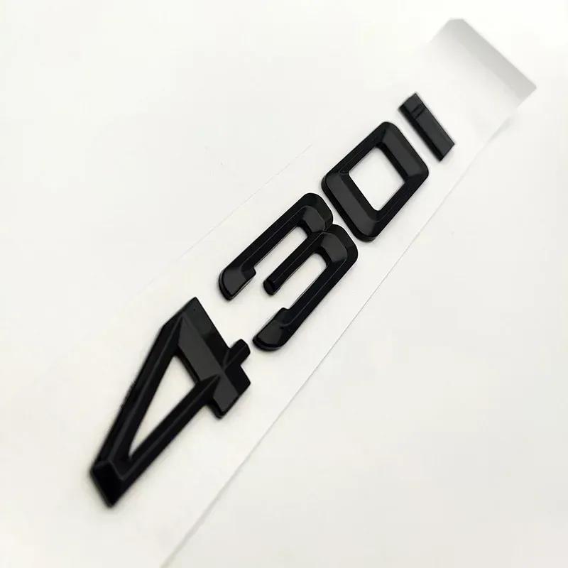 Car Sticker For F32 F33 G22 G26 416i 418i 420i 425i 428i 430i 435i 440i ABS Car Trunk Badge Sticker Letter Emblem Accessories