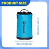 Tree Climbing Rope Bag Bucket Style Waterproof Multipurpose Portable 5L Rock Climbing Gear Tool Pouch Arborist Rope Storage Bag
