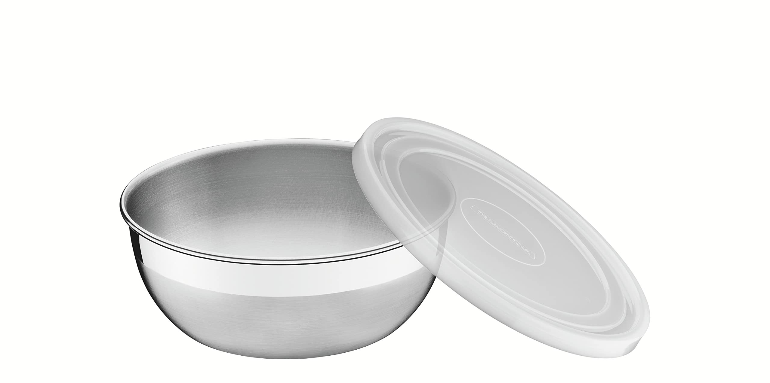 

Tramontina Миска для смешивания с крышкой be Freeze Inox Диаметр 18 см Нержавеющая сталь Средняя Легкая Прочная Коммерческая Можно мыть в посудомоечной машине Сделано в Бразилии