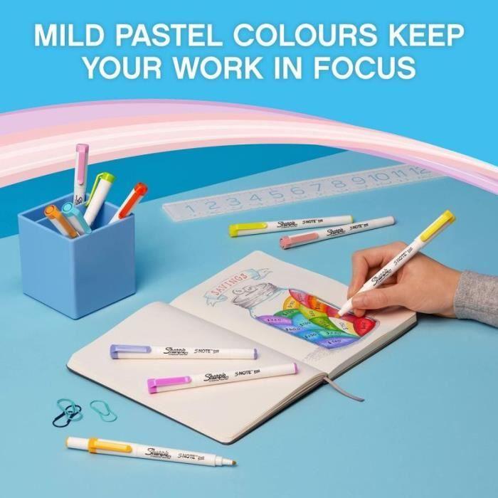 Sharpie Ensemble De Marqueurs S-Note Duo Double 16 Pièces - 3026981821158