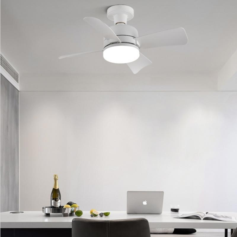 Inteligentní lustrový ventilátor pro osvětlení ložnice a obývacího pokoje stmívač a ovládání rychlosti LED stropní ventilátor na dálkové ovládání
