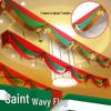 Christmas Ceiling Hanging Banners, Ribbons, and Ornaments for Scene Decoration