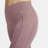 Nike High Waist Solid Color Casual Sports Pants Women Bottoms Smoky-Purple DQ5898-208