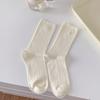 5 Paar Damen Herbstmode Neuer Stil Alles Go Shell In The Tube Stapelsocken