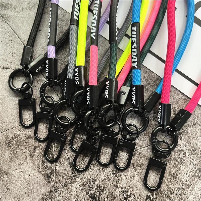Keychain Phone Lanyard Strap for Phone Accessories Bracelet Telephone Chain Metal Lobster Clasp Key Landyard Bag Car Keys Rope