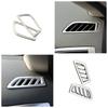 Car Air Outlet Cover Trim for Renault Koleos Samsung QM6 2016 - 2025 LHD ABS A/C Vent Decorative Covers Sticker Accessories