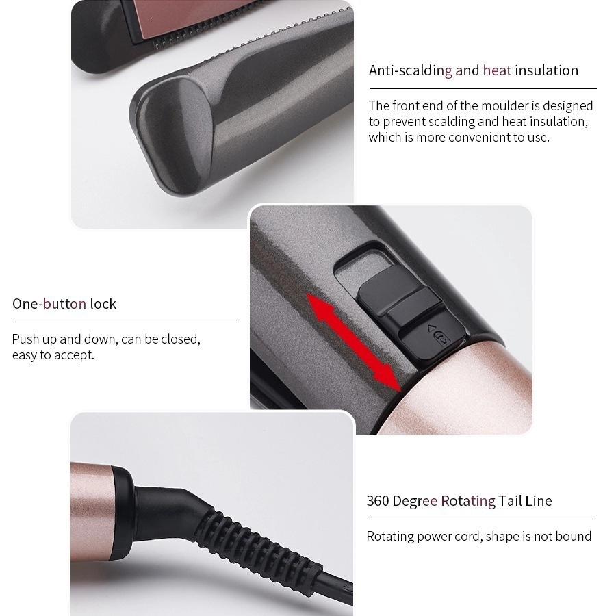 Automatic Rotating Curling Iron Multi-Functional Hot Hair Straightener Spiral Twist Hair Styler