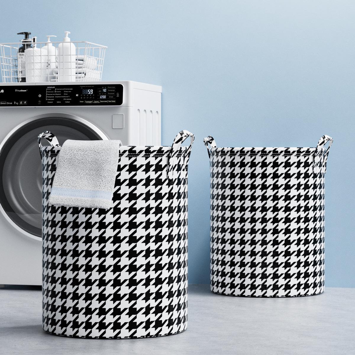 Foldable Laundry Basket: Bathroom, Toy & Clothes Storage Bin for Home and Balcony Large