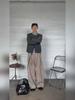 2026 Trend Striped Wool Pleated Casual Pants - Versatile, Simple, Lazy Style