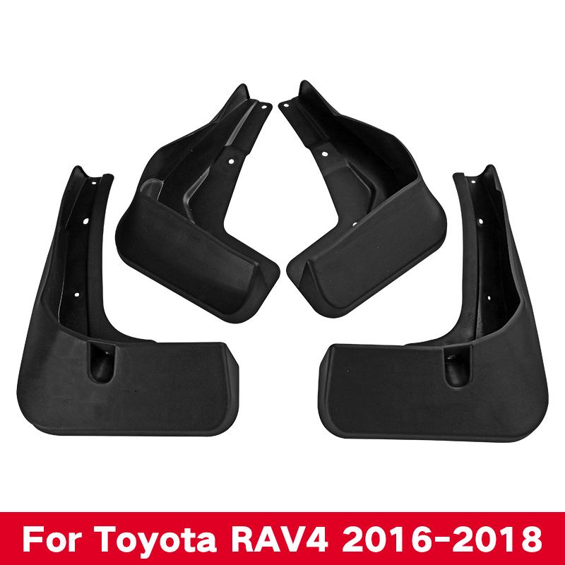 Car Fender  Mud Flaps For Toyota RAV4 2013-2018 XA40 Splash Guards MudFlaps Front Rear Mudguards Auto Accessories