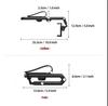 Multifunctional Car Phone Mount, Sun Visor & Backseat Shooting Bracket, Desktop & Kitchen Cell Phone Holder for Navigation