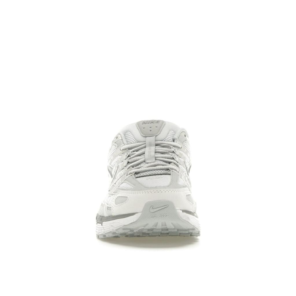 Nike Womens P-6000 Metallic Summit White Women Sneakers Cream Pure-Platinum Wolf-Grey FV6603-101