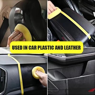 Professionelles Kunststoff-Pflegeprodukt mit Keramikbeschichtung Permanenter Kunststoff-Restaurator Flüssigkeit zur Wiederherstellung von Auto-Verkleidungen