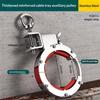 1Pcs High Hardness Comprehensive Wiring Construction Auxiliary Device Adjustable Cable Tray Laying Auxiliary Pulley