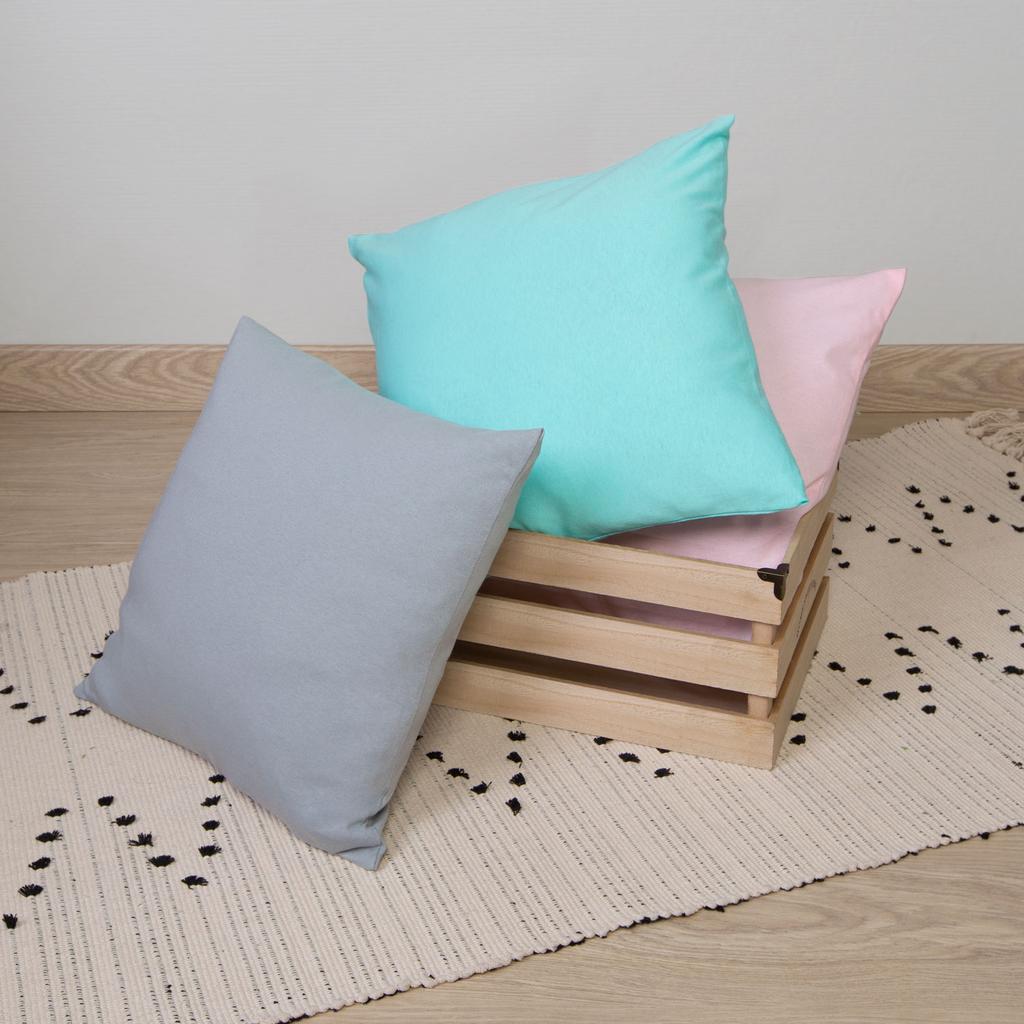 Pillowcase 40x40 cotton jersey knit, dark navy blue