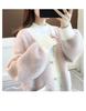 Autumn 2025 Thick Knit Women's Cardigan - Loose, Lazy Style