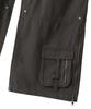 Uallong Lowrise Washed Curve Cargo Pants - Khaki