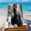 2pac Motiv Strandtuch Weich Langlebig Schnelltrocknend Bequem Leicht Geeignet für Sport, Reisen, Schwimmen, Yoga, Badezimmer, Strand und Pool