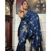 This Beautiful Saree Is Elegantly Decorated with Gorgeous Solid Jacquard Weave That Gives a Perfect Look To the Outfit.