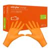 Mercator Nitrylex Orange Nitrile Gloves 100 Pieces