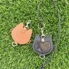 Trendy Animal Shape PU Leather Necklace Portable Bag Practical Fashion Jewelry for Ladies