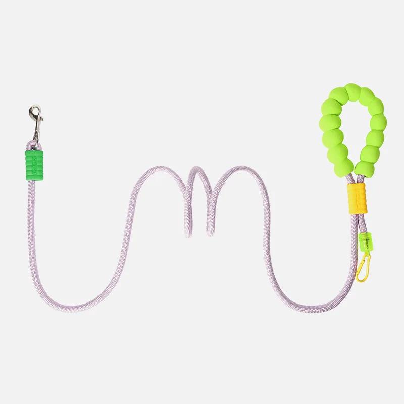 Soft Dog Leash 6FT Running Leash with Swivel Lockable Hook and Comfortable Foam Handle Dog Lead for Large Small Medium Dogs