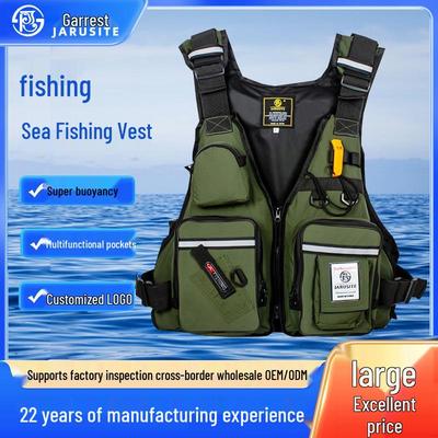 Gilet de sauvetage adulte pour pêche marine, pour pêche en mer transfrontalière et en extérieur