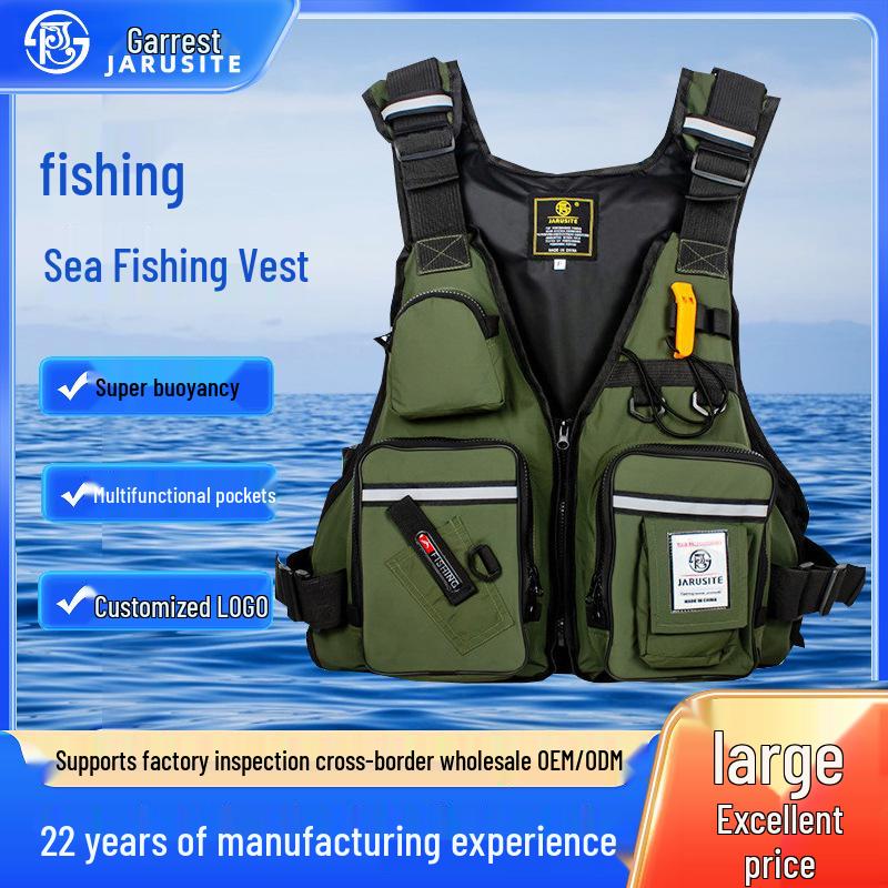 Adult Marine Fishing Life Vest for Cross-border and Outdoor Sea Fishing