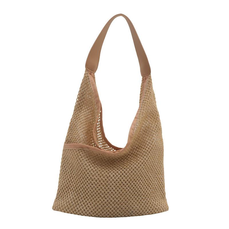 Trendy Medium-sized Straw Tote Bag For Women Perfect For Everyday Casual Use