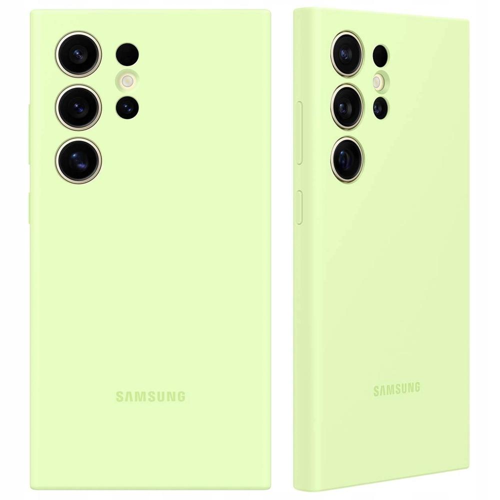 Etui Samsung Ef-Ps928Tgegww S24 Ultras928 Jasnozielony/Light Green Silicone Case