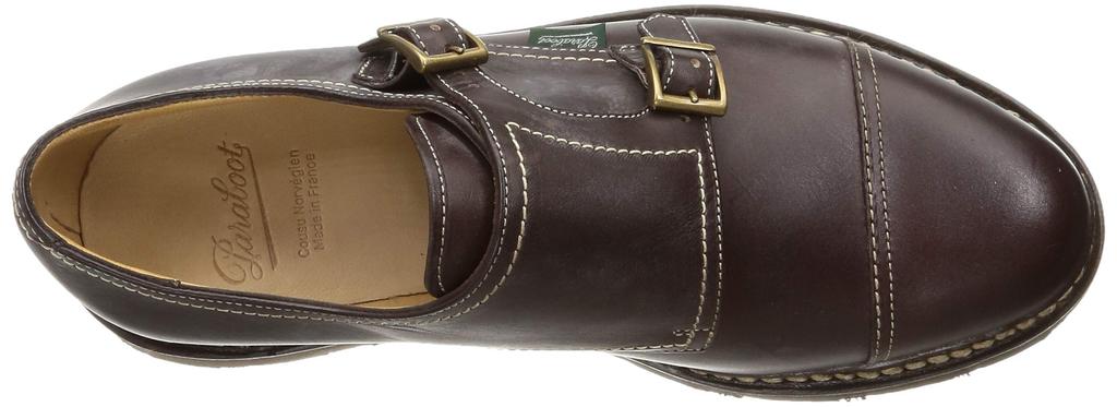 Paraboot Monk Strap Slipper William 981413 Cafe Größe cm Herren 27.5 [Gebraucht]