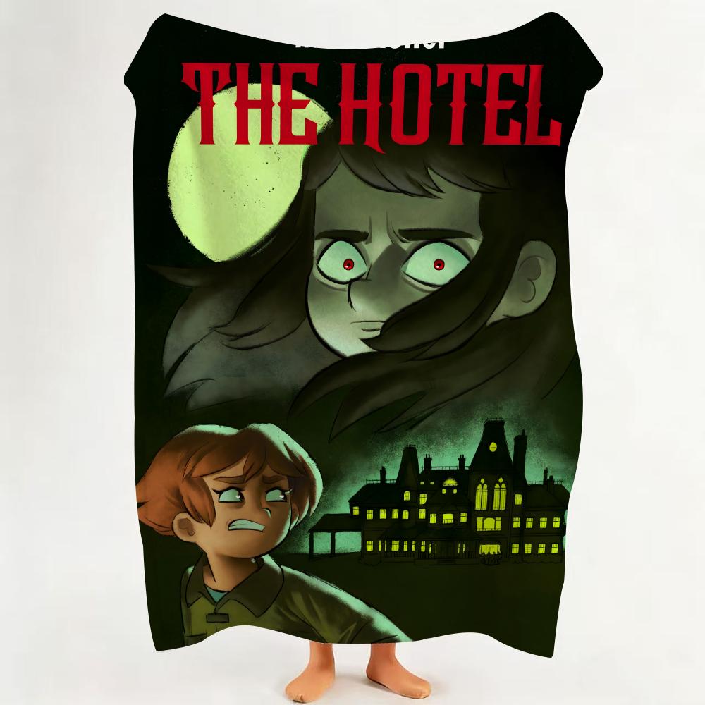 game H Haunted H Hotel Throw Flannel Throw Blanket Suitable for Sofa Living Room Bedroom 75cmx90cm