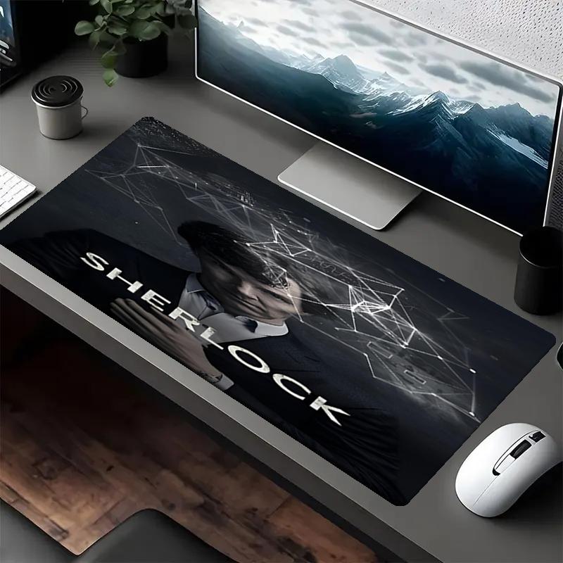 Sherlock Theme Mouse Pad, Non Slip Rubber Base, Multifunctional Office & Home Decor, Perfect for Workspace Personalization.