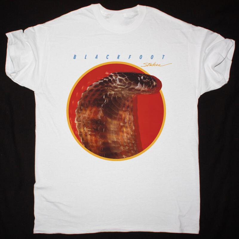 

New popular BLACKFOOT STRIKES Unisex S-234XL White shirt D245 Unisex T-Shirt XXXXL