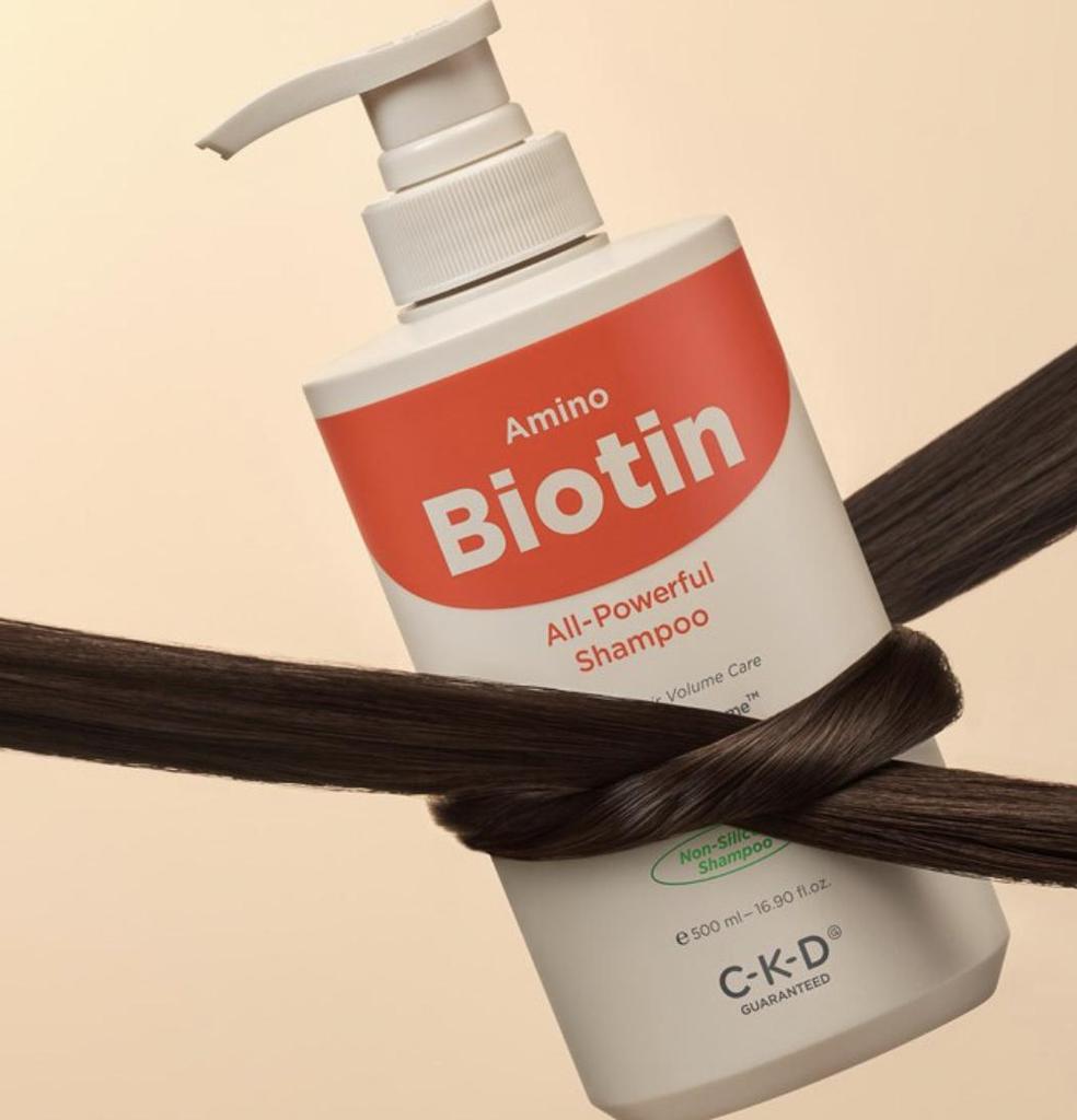 CKD Amino Biotin All Powerful Shampoo Volume Care Hair Cleansing 750ml