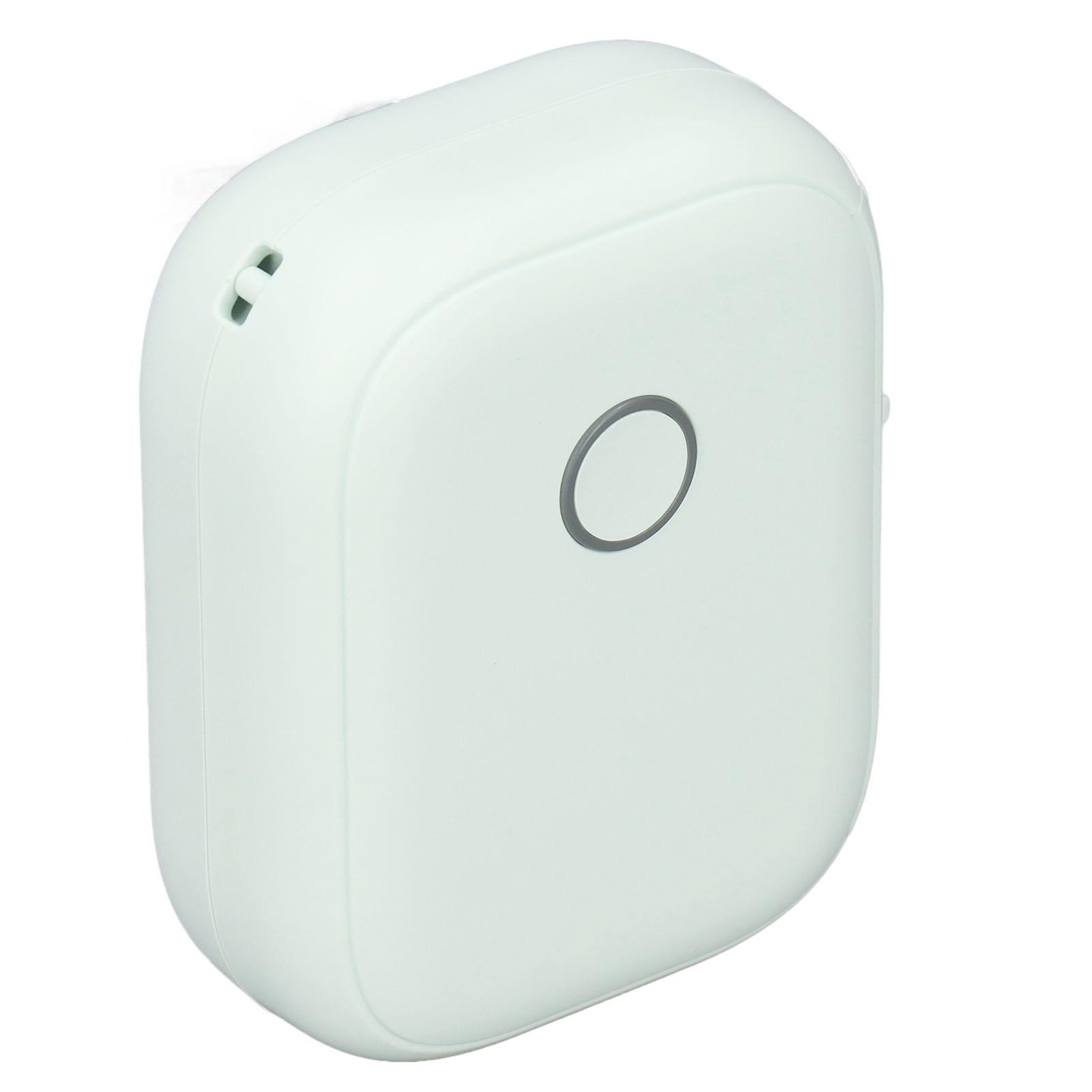

Mini Thermal Label Printer Bluetooth Maker Machine Portable Handheld for Home Office with 1 Roll of Paper Green