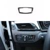 Black Wood Grain 2016-21 Cover Trim For BMW X1 F48 Car Headlight Switch Control