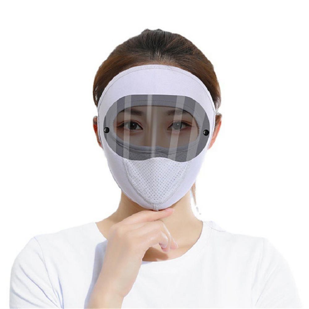 

Special Dustproof Sumer Cycling Anti-sunburn Mouse Masks with Goggles Face Mask Eye Protection Two Lens/Gray
