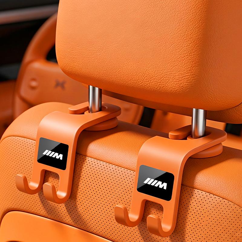 Car Hooks Heavy Duty Back Seat Hanger Organizer Accessories for BMW X1 X3 X4 X5 F15 X6 F16 G30 7 Series G11 F48 F39 520 Keychain fsdf08
