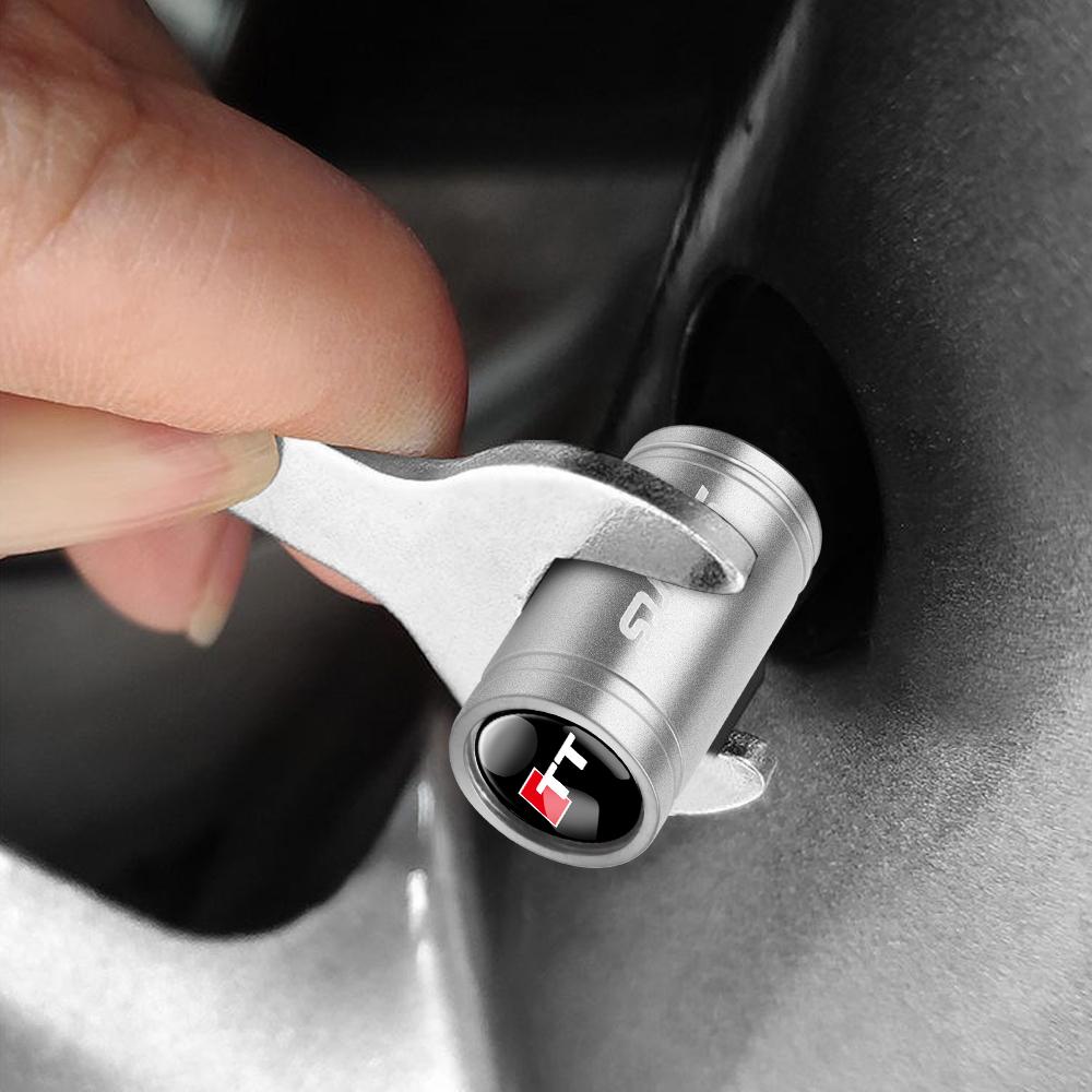 2026 Hot Car Wheel Tire Valve Cap Tyre Rim Stem Covers Airdust Waterproof for qaz1 S RS SLINE QUATTRO A4 B5 B6 B7 B8 B9 A3 8P 8V 8L A5 A6