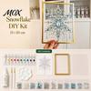 Holiday Home Decor Crafts DIY Jewelry Faux Pearl Art Painting Kit with Frame, Christmas Craft Supplies Set Crystal Gem for Adults, Tabletop