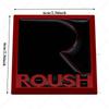 1Pc 3D Metal Roush Performance Badge Sticker Body Grill Trunk Emblem Decal for GT 500