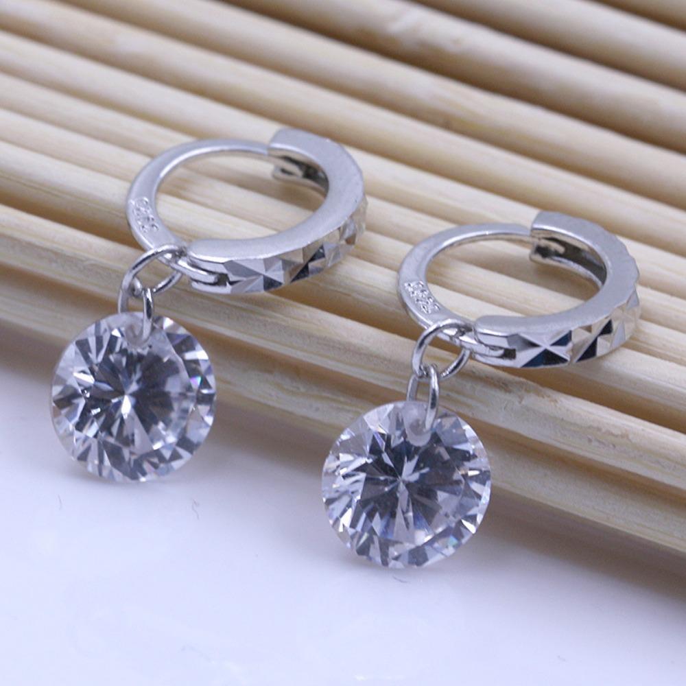Natural Vermiculite Earrings Temperament New Personality Earrings